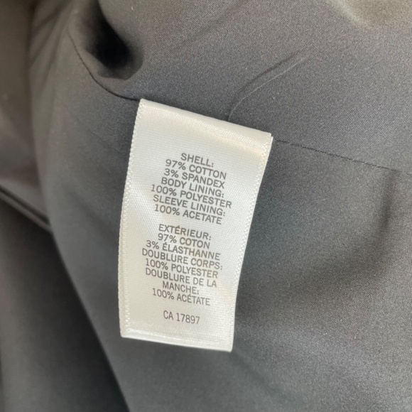 Banana Republic Blazer Black Women’s Size 4 Petite - Picture 3 of 15